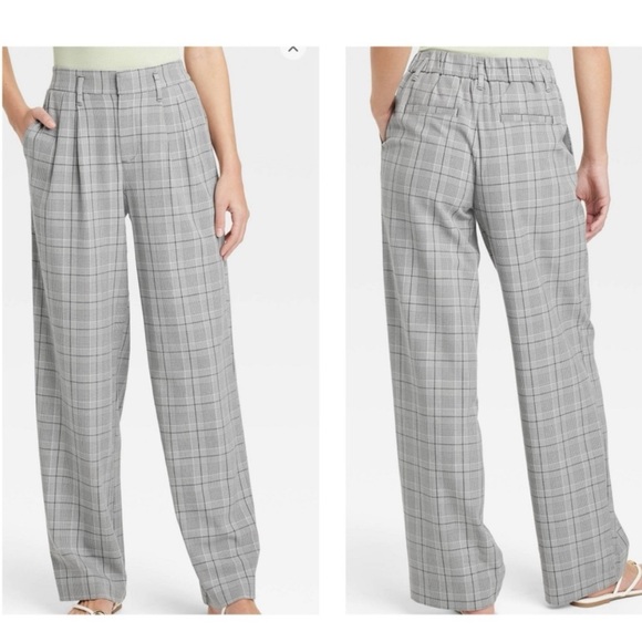 A New Day Women's High Rise Straight Fit Trousers  ~  sz 14 ~ NWT - Picture 9 of 9